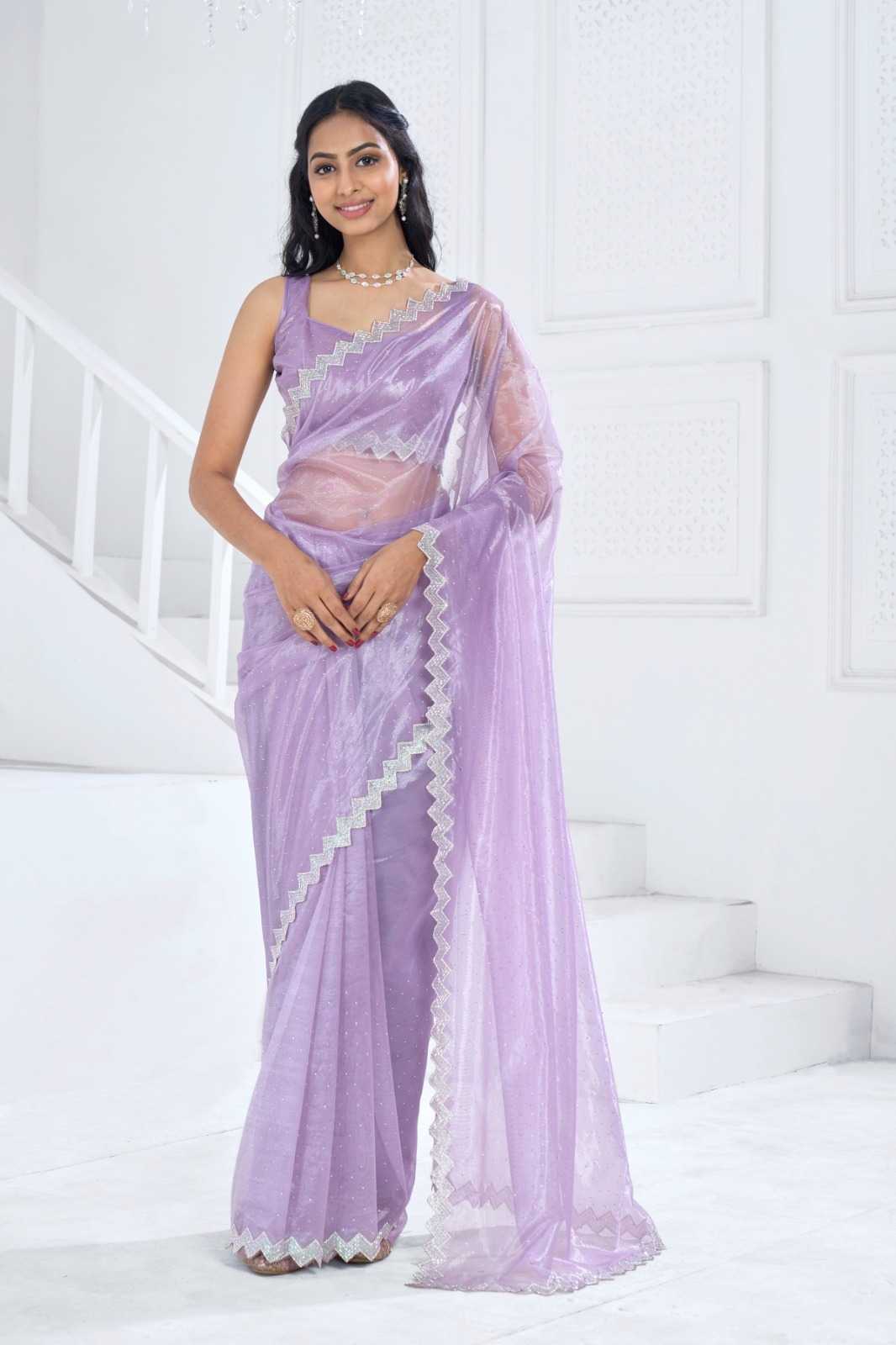 YNF ORGANZA SAN 796A  WHOLESALE SAREE MANUFACTURER